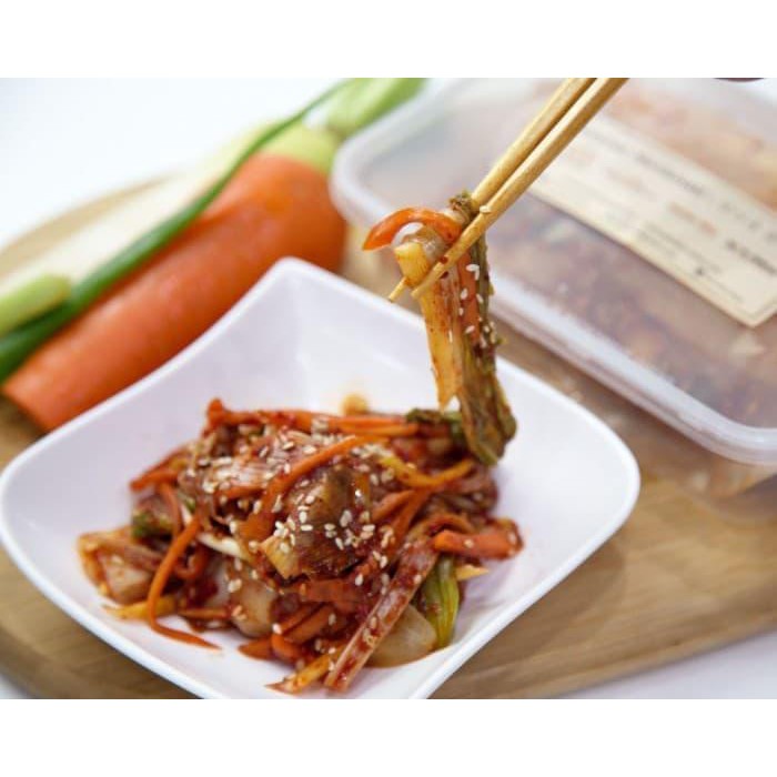 

NEW BUNDLE KIMCHI MIX SAMWON 2KG + TTEOKBOKKI ONLY PLAZA KOREA 1KG KEKINIAN