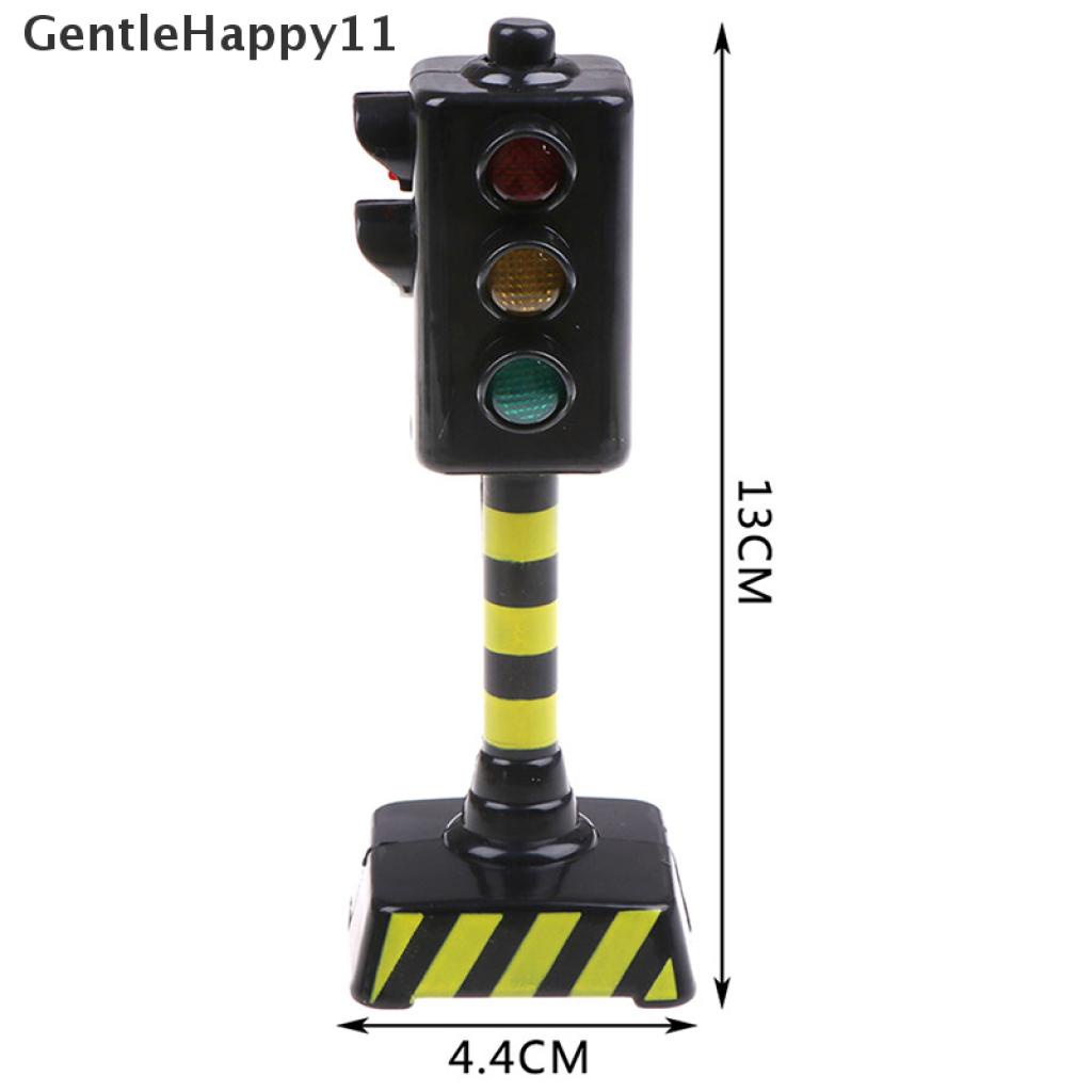 Gentlehappy Mainan puzzle Lampu Lalu Lintas urban 11.5cm Dengan Musik Untuk Anak