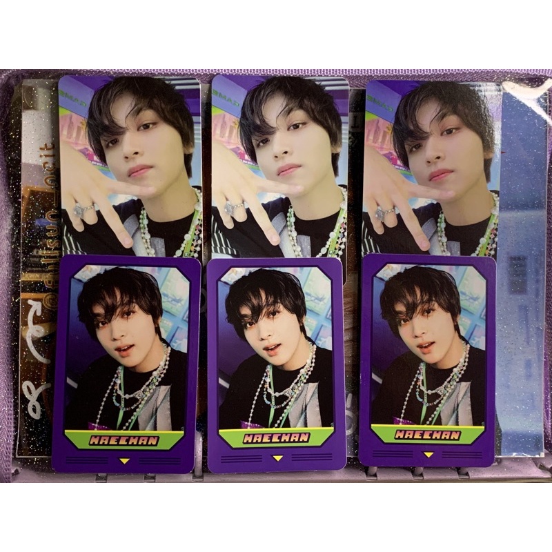 matching card game haechan set