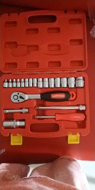 Kunci Sok Sock Set Lippro 21 Pcs 6 Pt Socket Shock Set 1180m