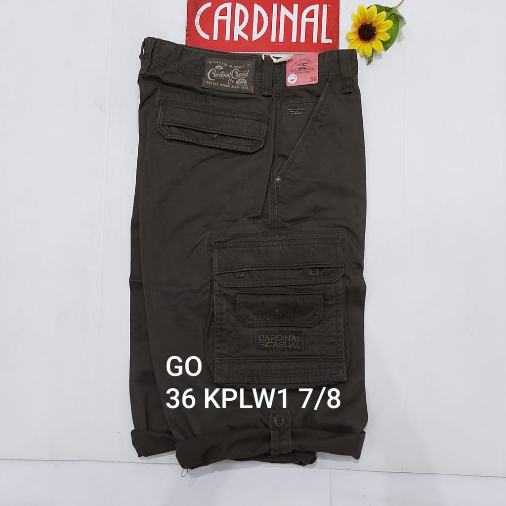 BB 36- KPL CARDINAL KEMPOL CASUAL Celana Pendek Kempol Fashion Pria Brand Kekinian