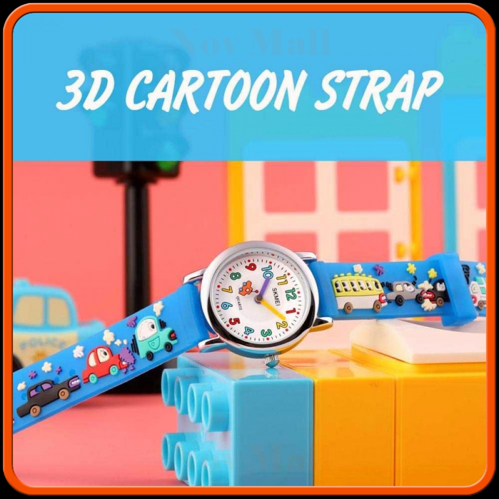 SKMEI Jam Tangan Anak Creative Pointer 3D Cartoon Strap - 1685