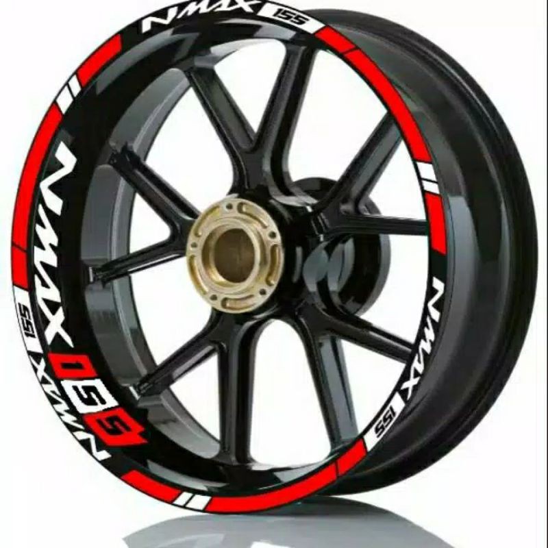 stiker motor nmax sticker velg motor nmax list velg motor nmax