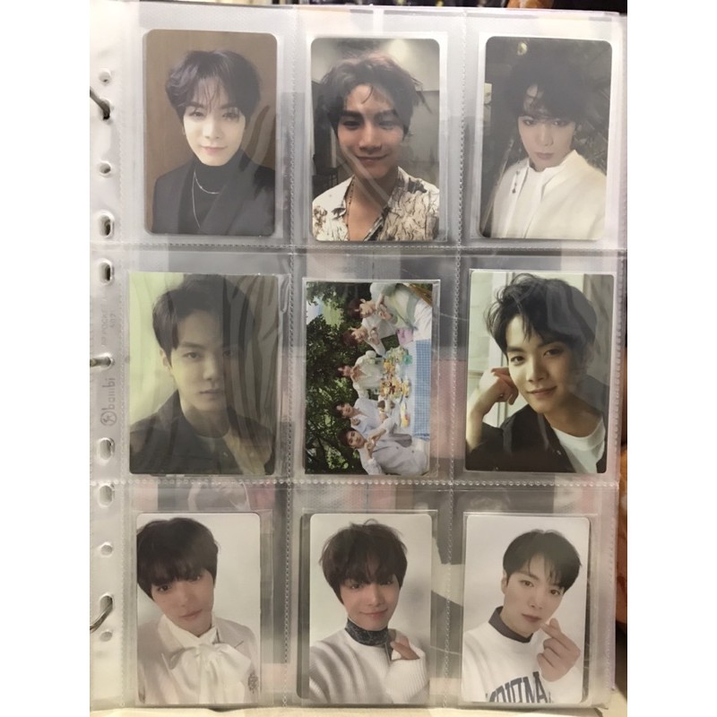 NUEST - PHOTOCARD OFFICIAL PC SG19 , NU ANNUAL & BROADCAST THE TABLE