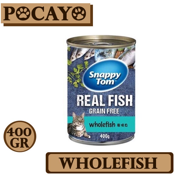 Snappy Tom Wholefish 400gr