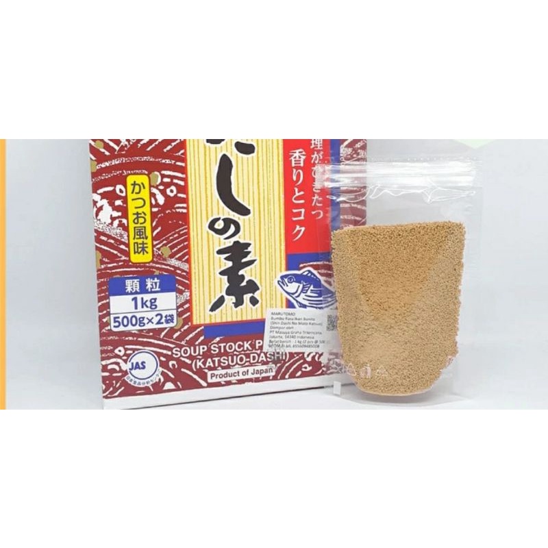 

Marumoto Hondashi/ katsuo dashi/ kaldu ikan 100g- 500gr -