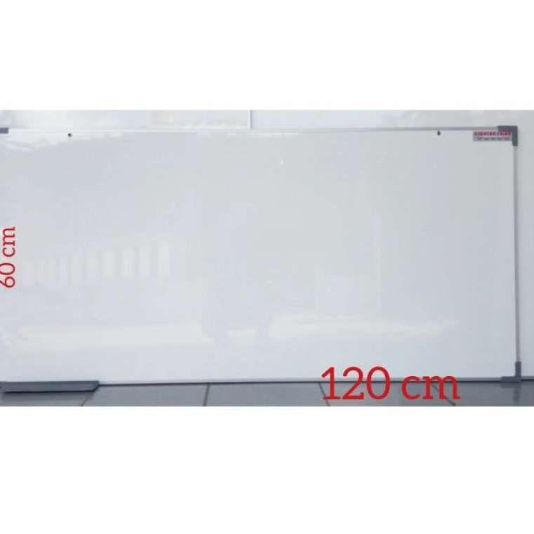 

の papan white board 2 sisi ( black and white) kapur dan spidol 60x 120 murahh ❀