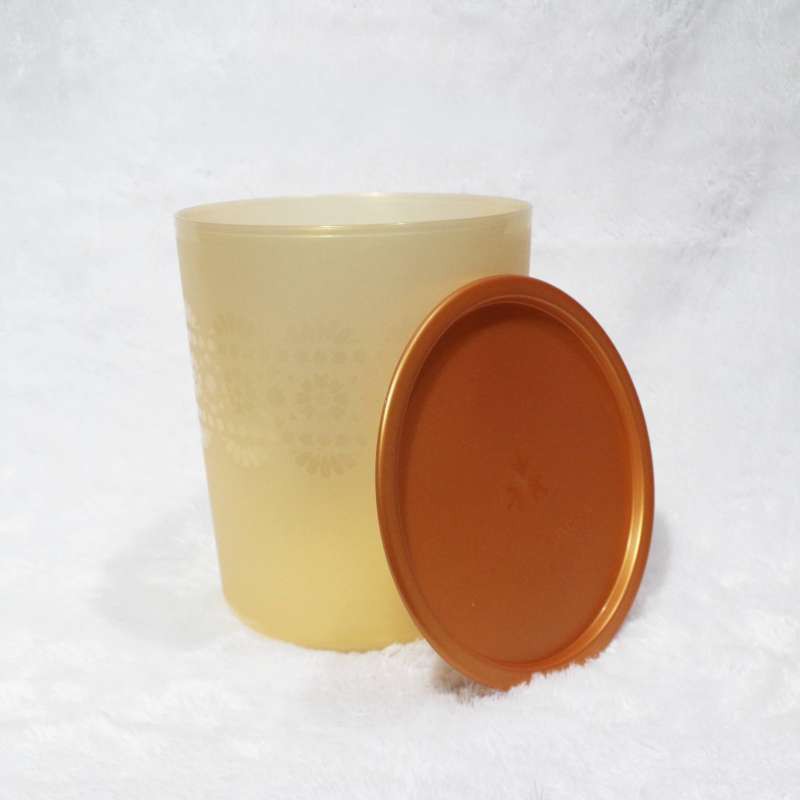 Mosaic Canister Large Gold Tupperware