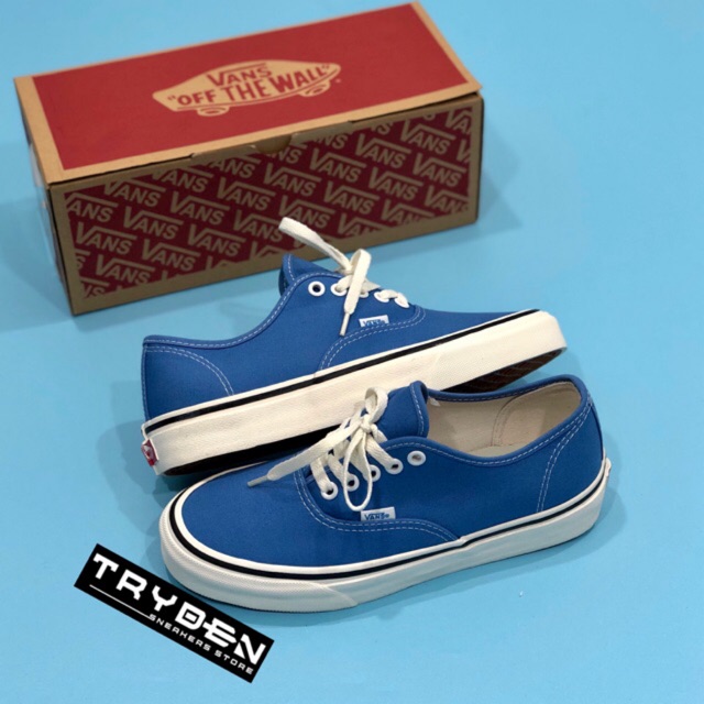 Vans Authentic Style 44 DX Anaheim Factory Navy Blue White