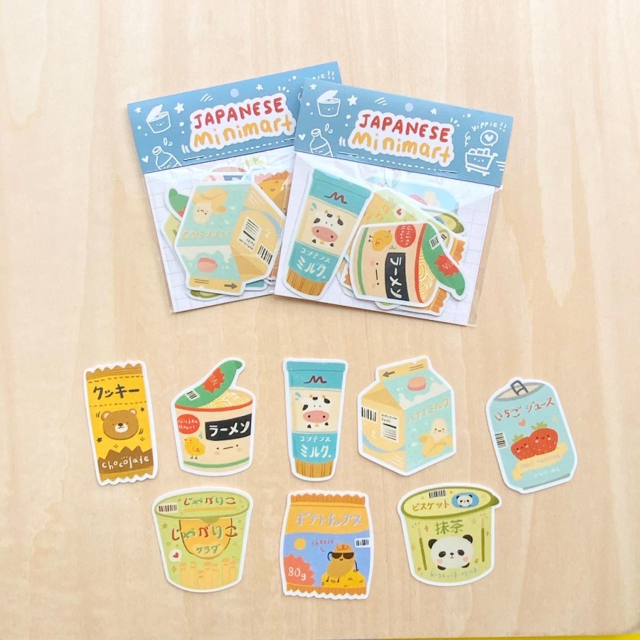 Sticker Planner Japan Minimart by MENTOL ART / Stiker Lucu / Cute / Bujo Journaling Journal