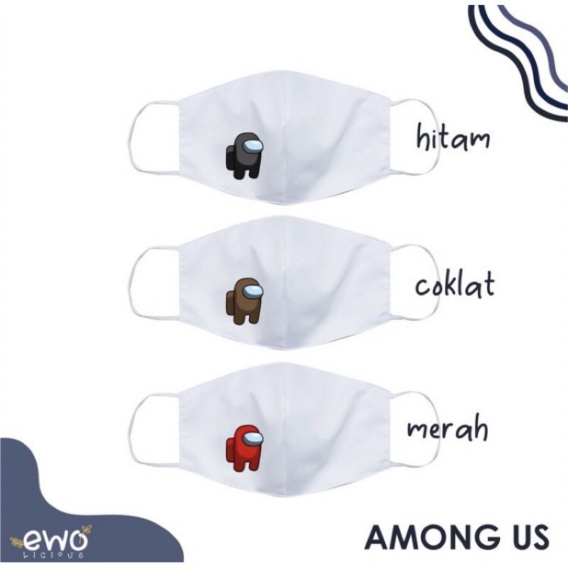 MASKER AMONG US by @ewolicious