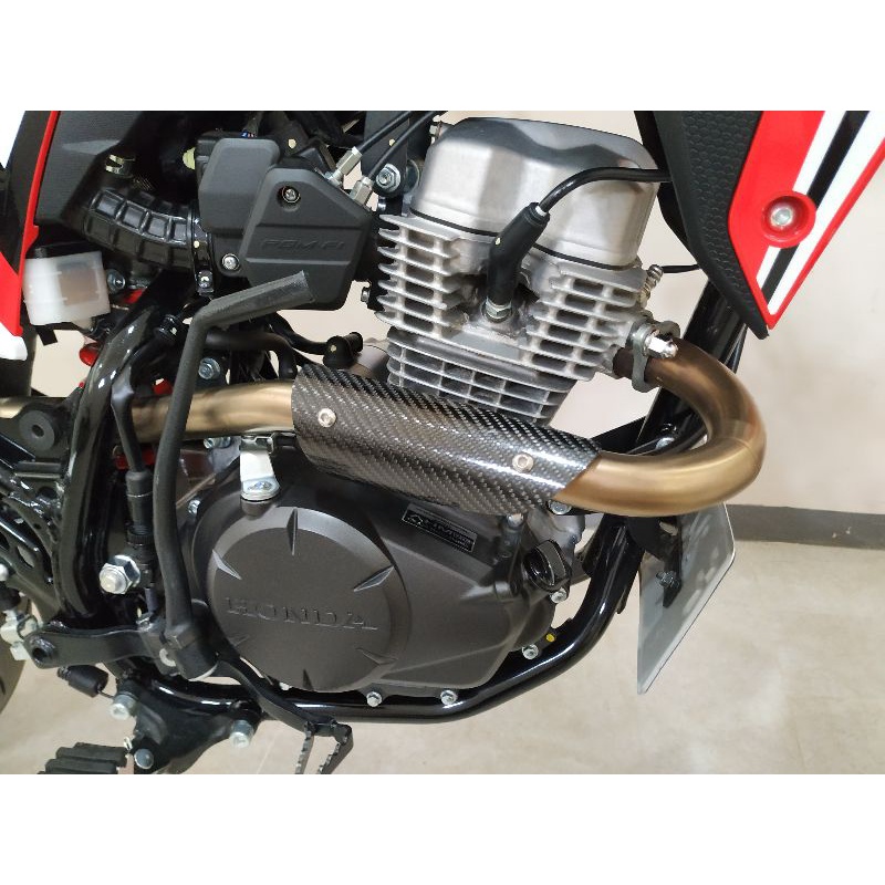 Pipe Guard Carbon Second For Knalpot Tridente F19 CRF 150L