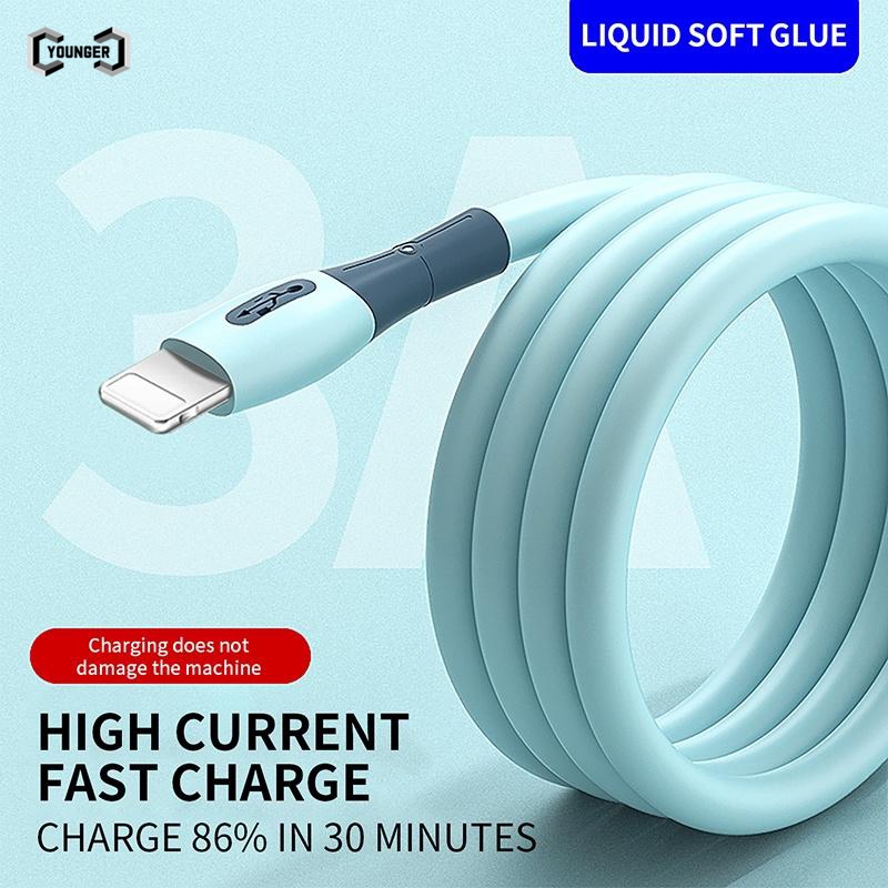 Kabel Data / Charger Micro Usb Tipe c 5a Fast Charging Panjang 1.2m Untuk Android