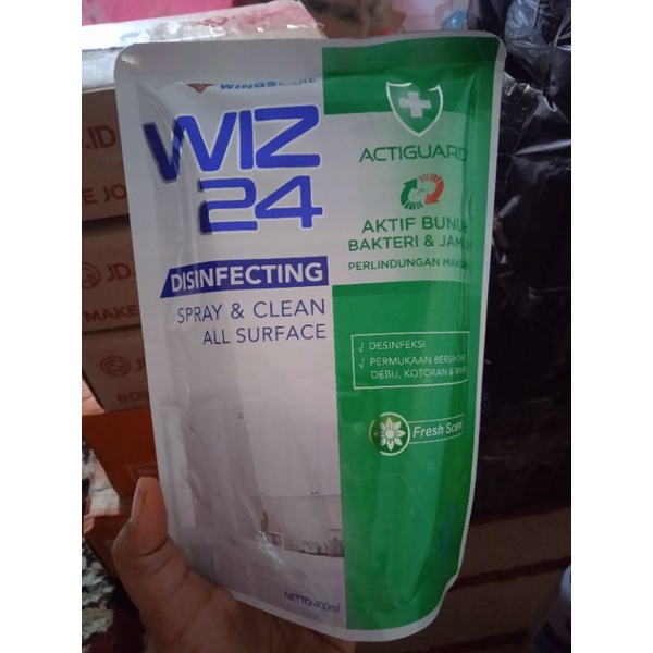 WIZ24 Disinfectant Reffill 400ml