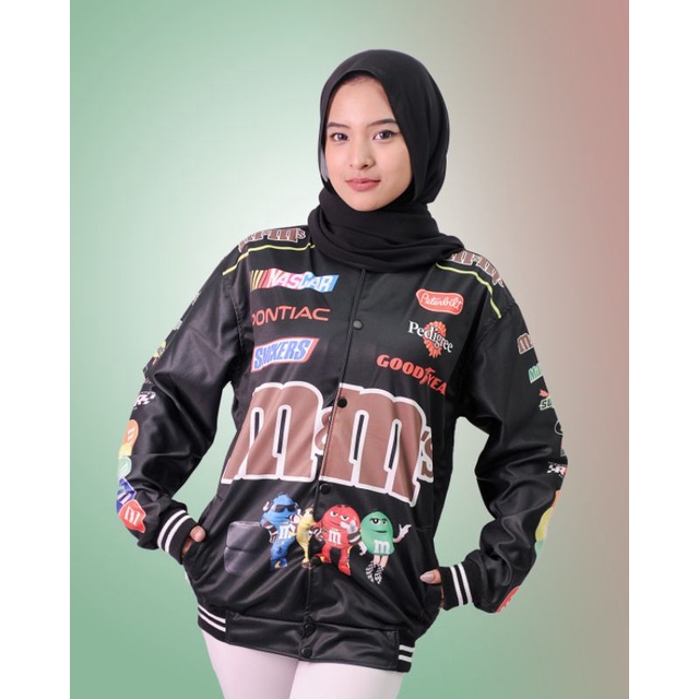 varsity Everyone MLB &amp; NBA Jacket Baseball Pria Wanita Size L XL