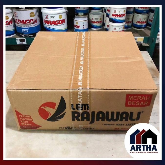 Lem putih Rajawali Dus 1 Lusin isi 1 KG an