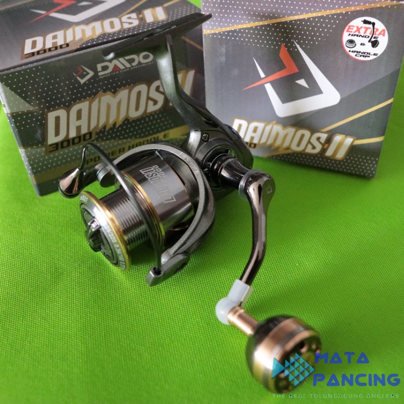 Reel daido daimos ll 1000 2000 3000 4000 6000 power handle free handle daido daimos