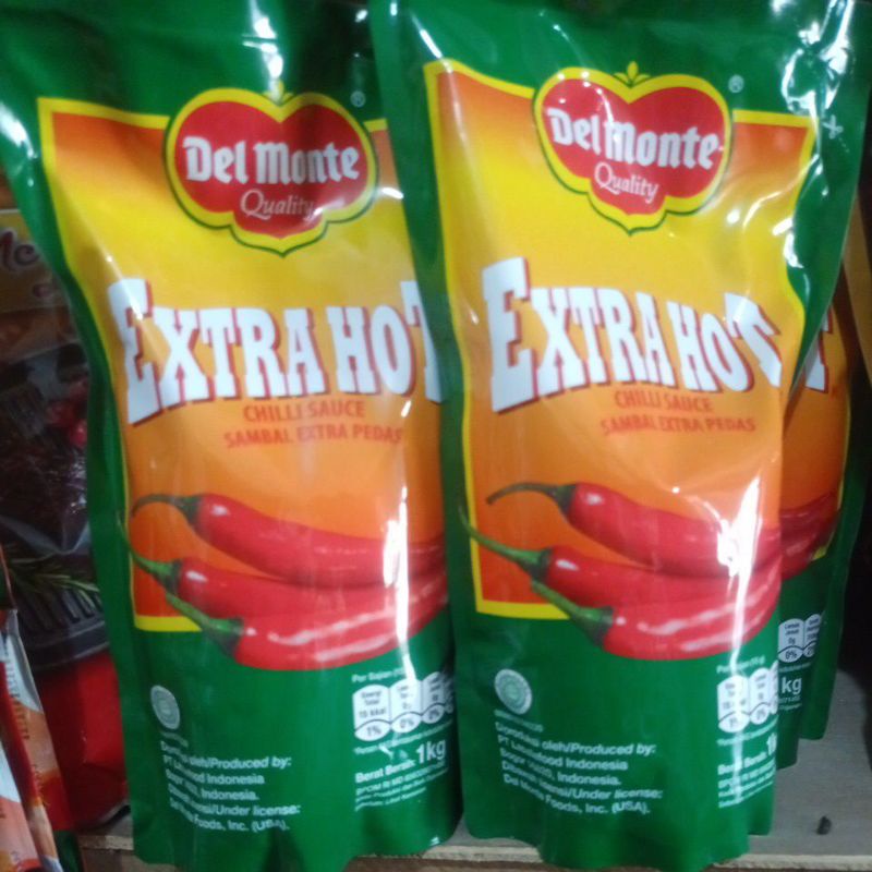 

delmonte saus extra hot