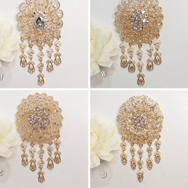 Paling Dicari BROS KEBAYA KUTU MEWAH COCOK UNTUK PESTA, AKSESORIS WANITA