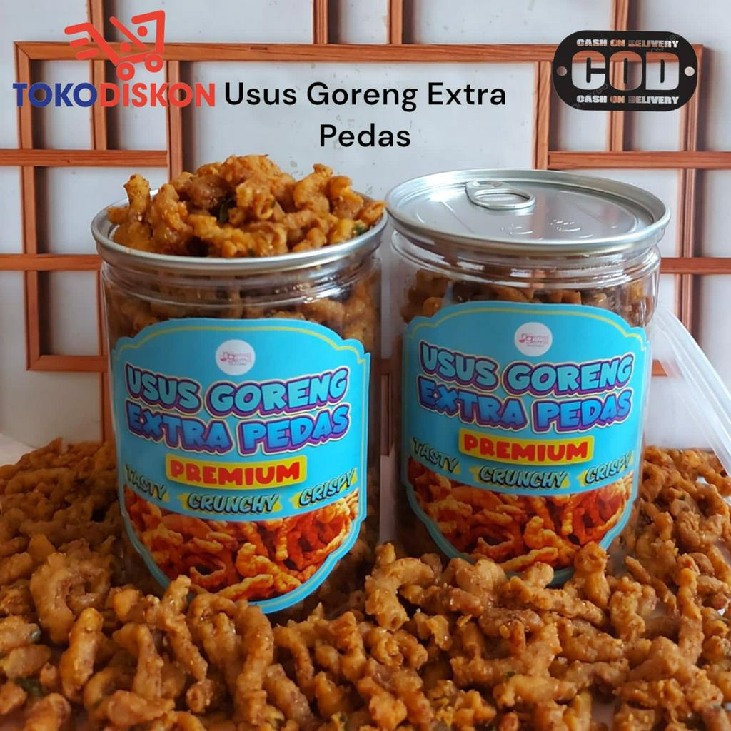 

Can Kerupuk Usus Goreng Extra Pedas Krupuk Usus Pedas Kualitas Premium