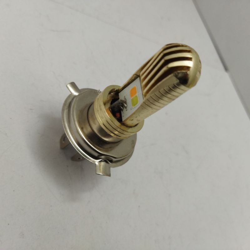 LAMPU LED H-4 PUTIH / KUNING UNIVERSAL