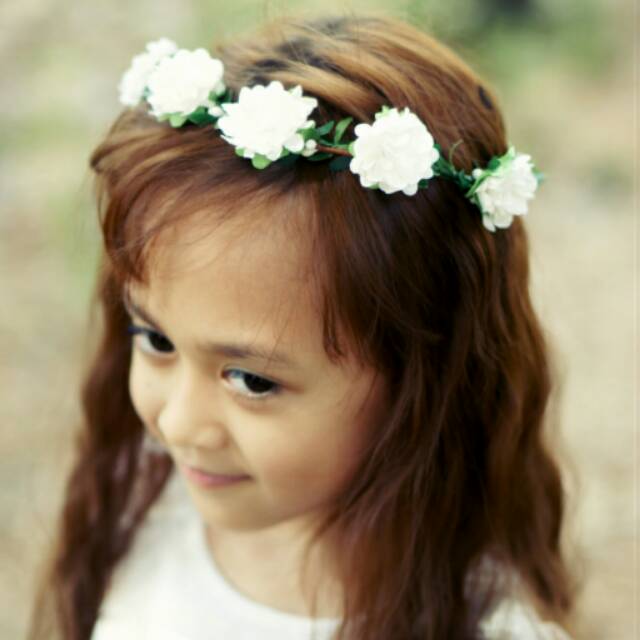 Flower Crown / Bando Crown Bunga / Bando Pengantin