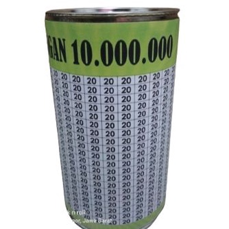 Celengan Target 10 juta 20 k / celengan viral tiktok murah