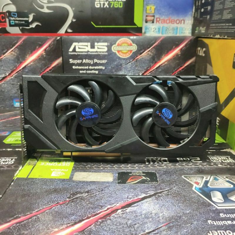 VGA Card AMD ATI Radeon HD 7870 Sapphire 2Gb 256Bit DDr5