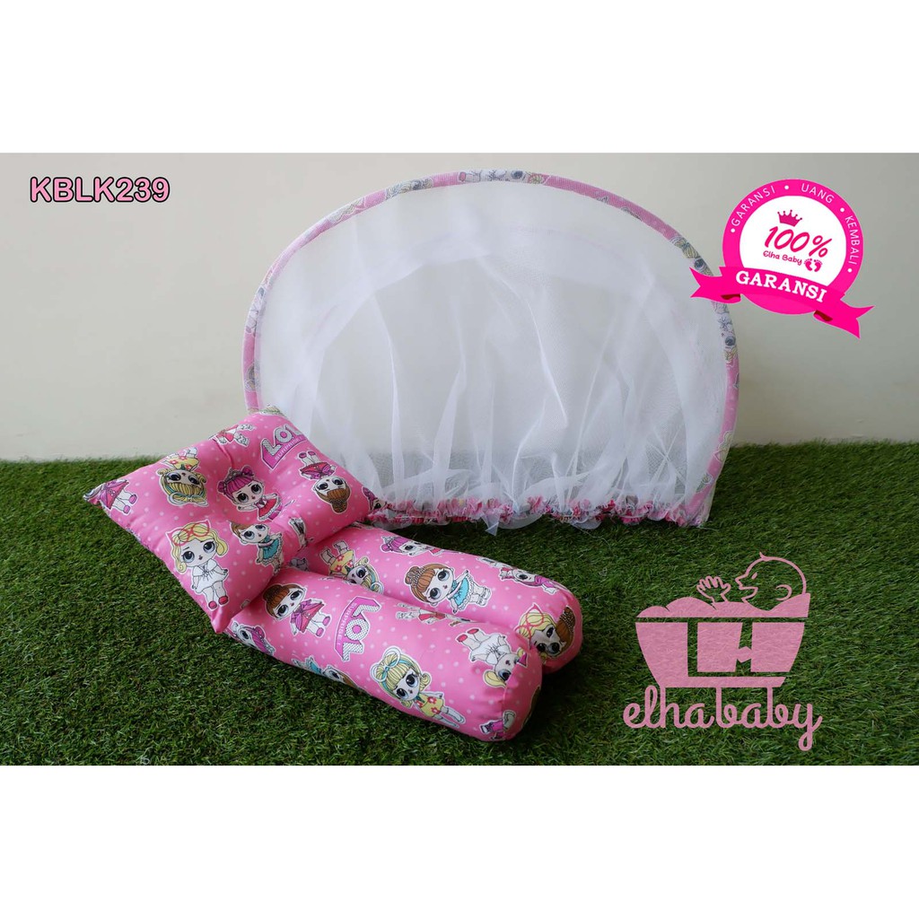 Kasur Bayi lipat berkelambu/Tempat tidur bayi babybess / KASUR/ babybess / KASUR LIPAT /kelambu 146