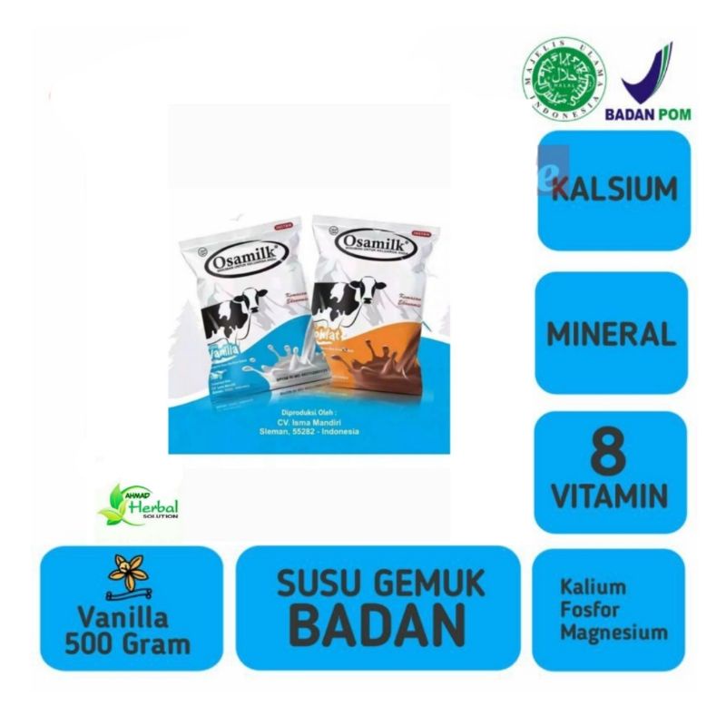 

SUSU OSAMILK PENGGEMUK YG ASLI&ORIGINAL 100%