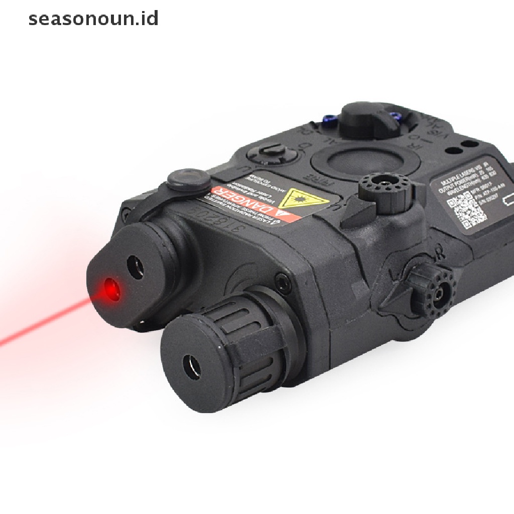 (seasonoun) Fma AN / PEQ-15 Kotak Baterai Dengan Lampu LED Putih + laser Merah