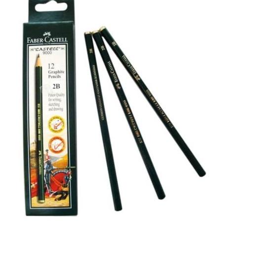 

♂ MURAH Faber Castell Pensil Kayu 9000 Lusinan Asli Original 2B/HB Ujian - B ➨