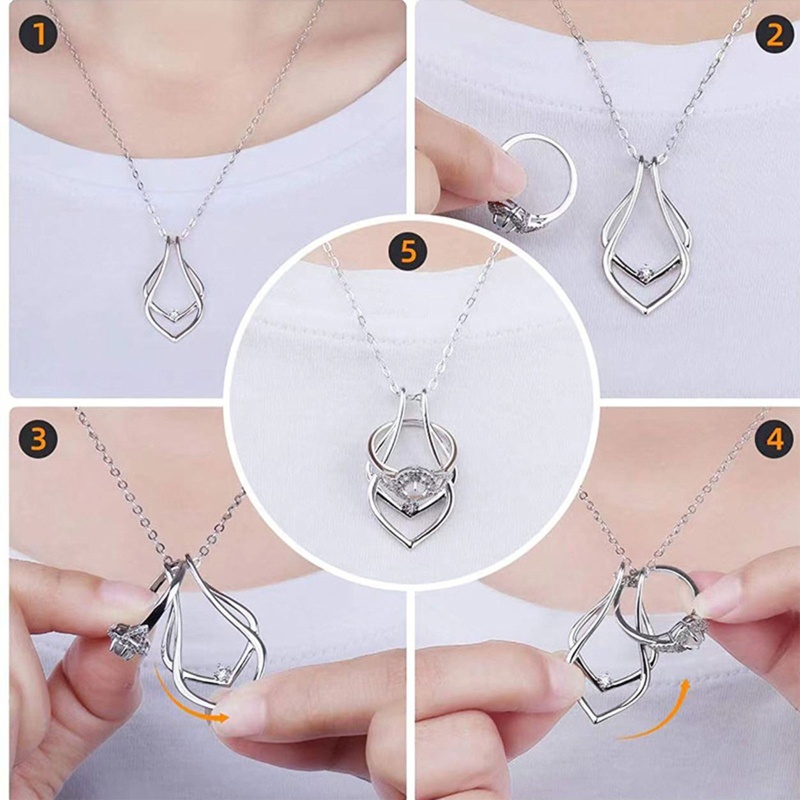 Siy Kalung Rantai Liontin Geometri Infinity Love Warna Silver Untuk Wanita