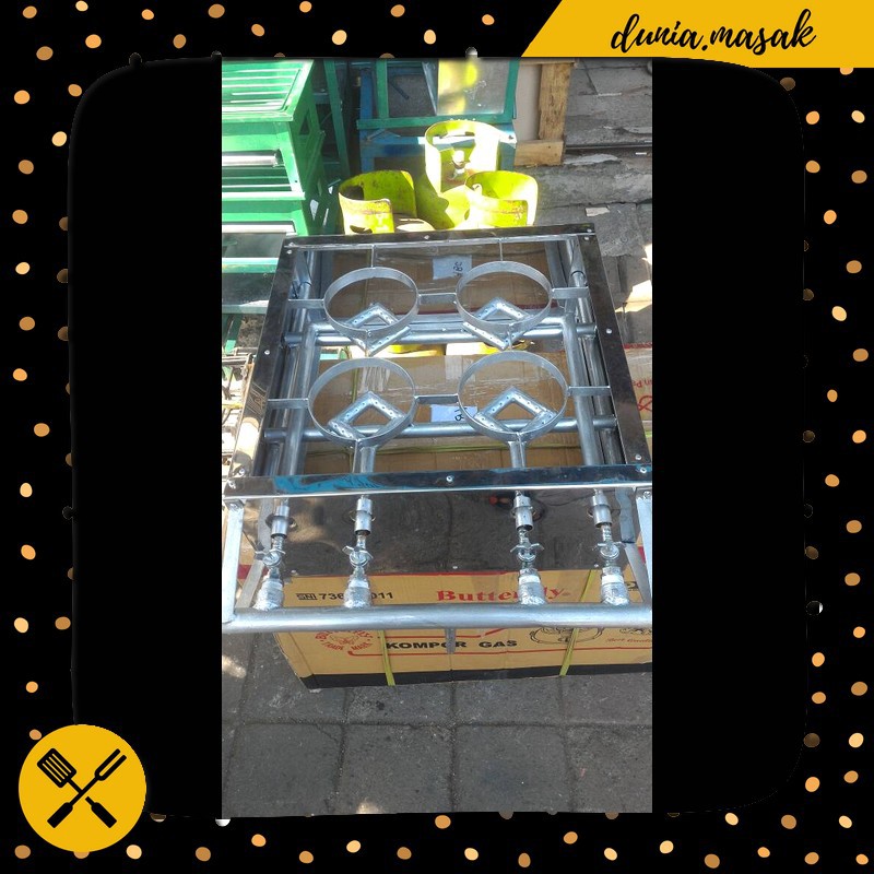 Kompor Martabak Mini Lob 4 Kotak Unik Murah Berkualitas
