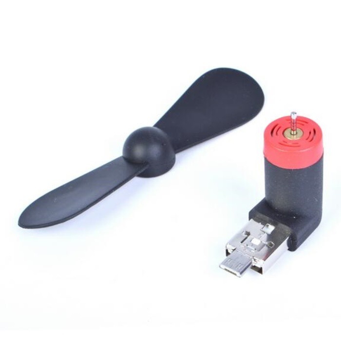 Lightning Port 8 Pin Mini Kipas Angin Portable USB Fan for HP