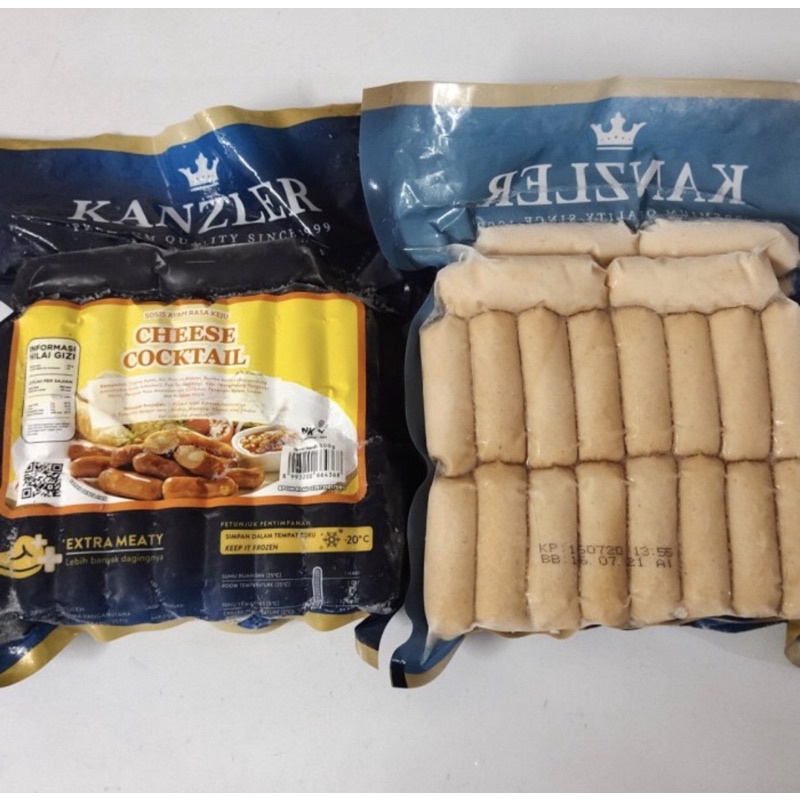 

Kanzler Cheese Cocktail 500 Gr - Sosis Keju Premium
