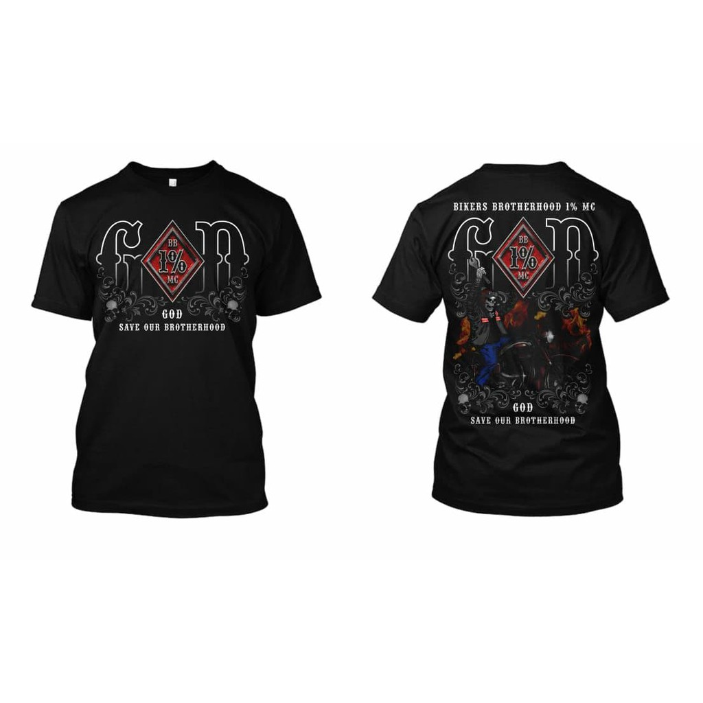 Tshirt Carbukotor ORIGINAL Bikers Brotherhood 1% MC