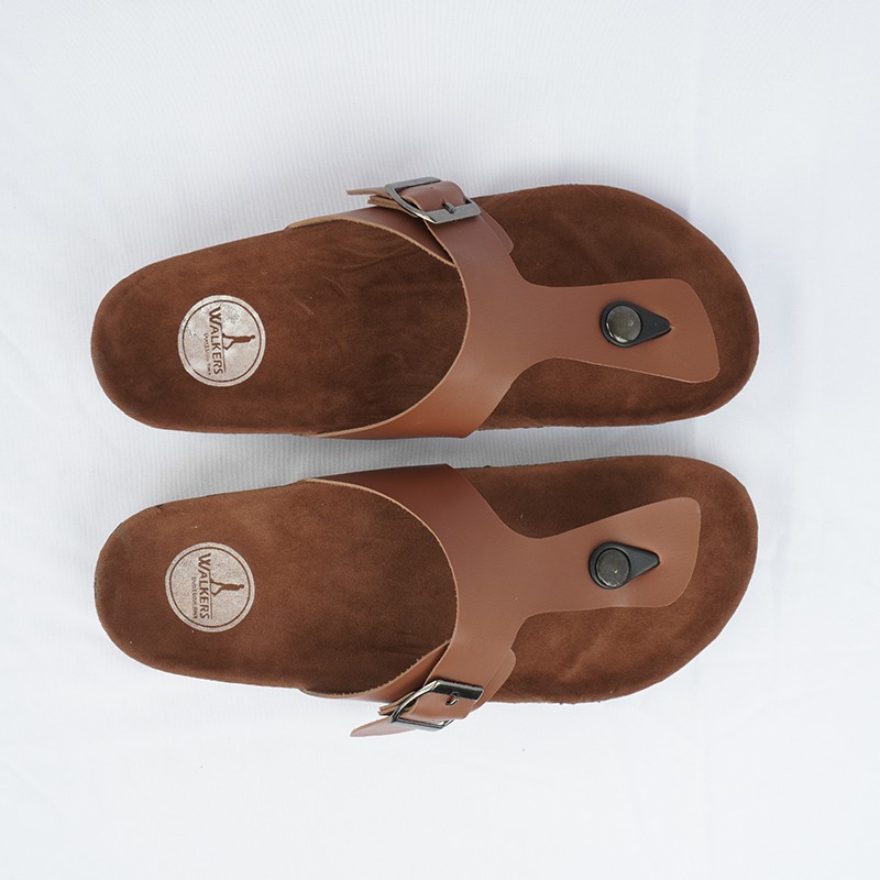 BISA COD - PROMO Sandal Pria Sandal / Sendal Flat BRIKENSTOK Santai Kasual Trendy - Walkers