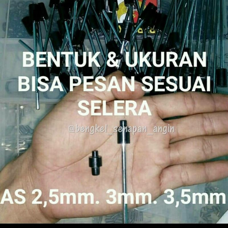 valve pcp bagian belakang bahan lebih keras dr nylon & teflon