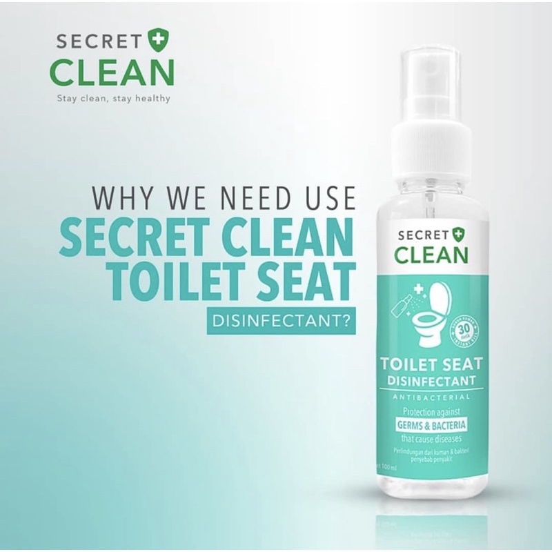 Secret Clean Multipurpose Disinfectant Liquid 60ml / 100ml