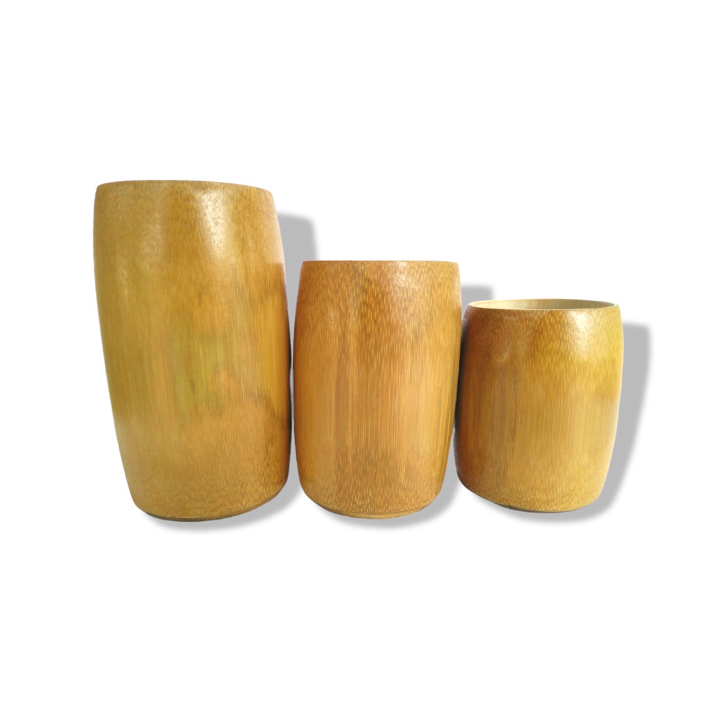 gelas bambu unik / gelas bambu / gelas unik / souvenir bambu