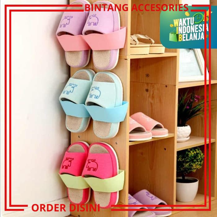 W953 RAK SEPATU SANDAL RAK DINDING RAK TEMPEL RAK GANTUNG SANDAL SEPATU