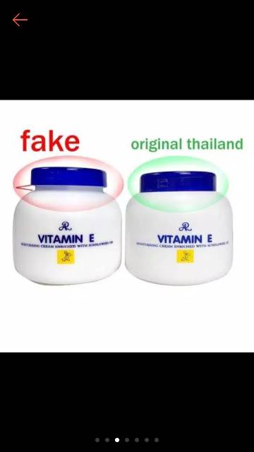 Vitamin E AR moisturising cream original