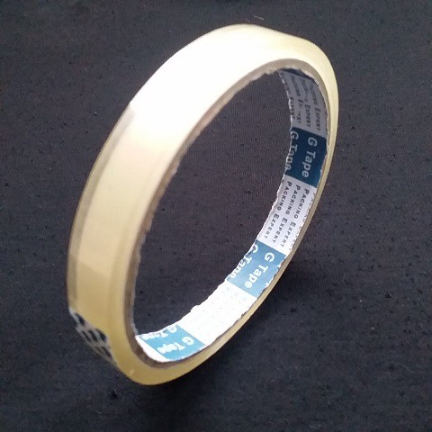 

Lakban Isolasi Tape Bening Perekat 1/2 inch 12mm 0.5 inch