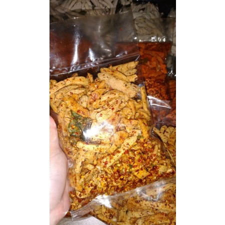 

Basreng pedas asli ikan tenggiri dan cabe giling