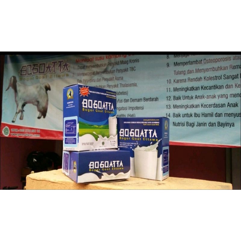 

SUSU KAMBING BOGOATTA TANPA GULA REGULER