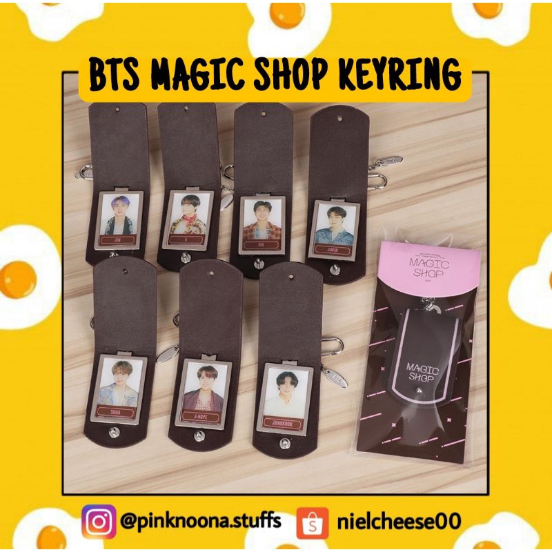 GANTUNGAN KUNCI BTS JAPAN FANMEETING MAGIC SHOP KEYRING