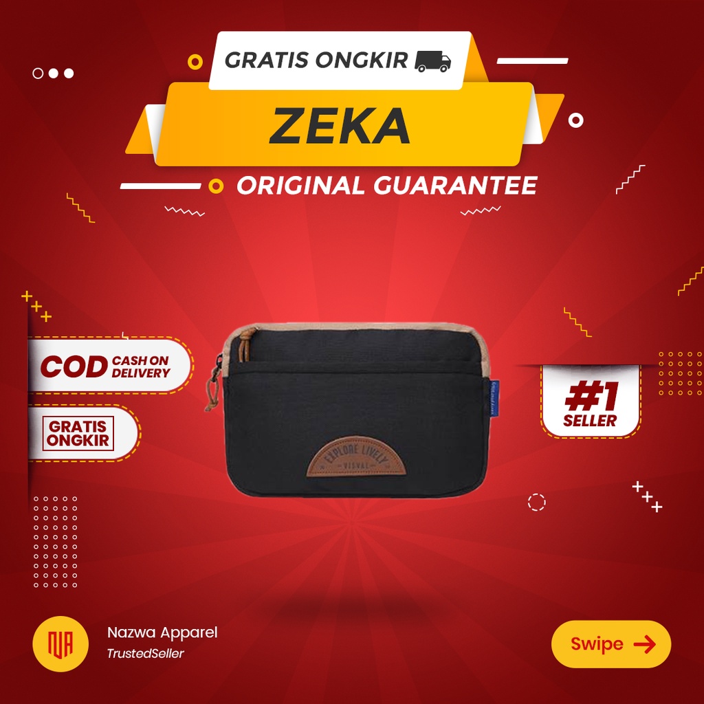 TAS POUCH VISVAL ZEKA BLACK