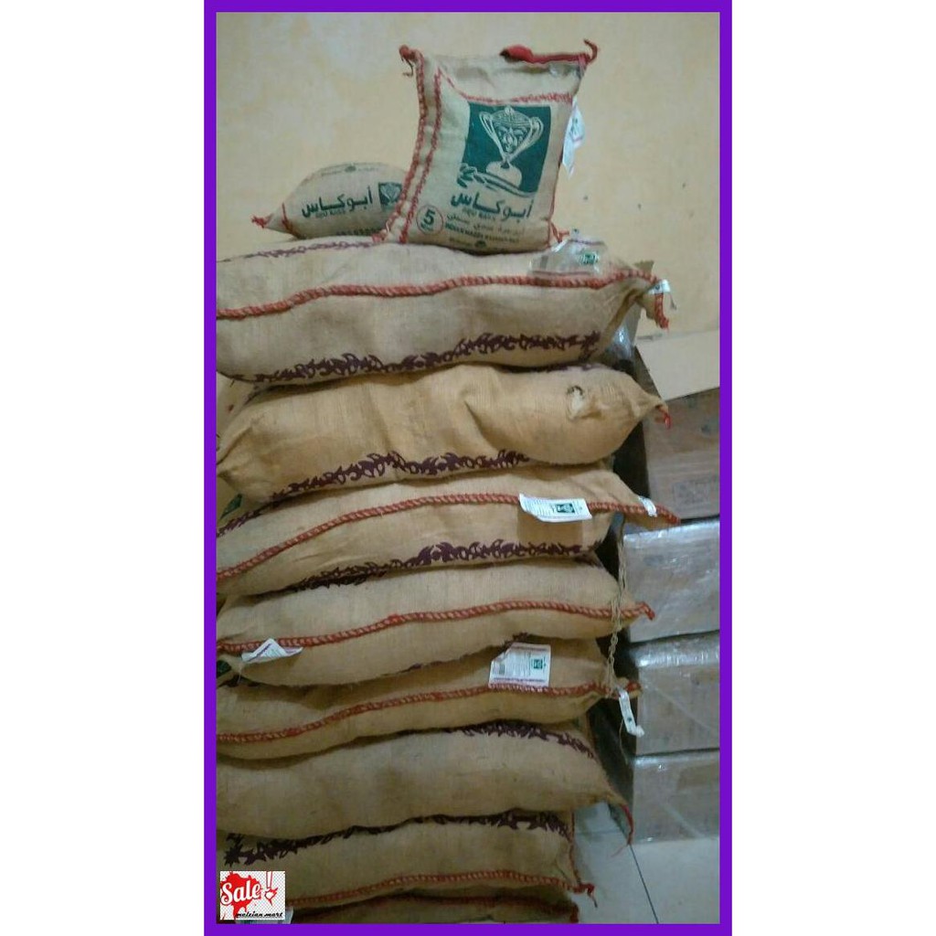 

Rasbeputih- Beras Basmati / Beras Arab / Basmati Rice / Beras Panjang Abu Kass -Aslii.
