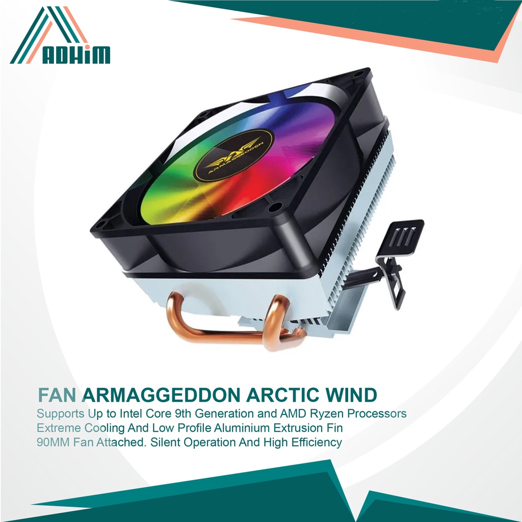 FAN Armaggeddon Artic Wind LED CPU Air Cooler